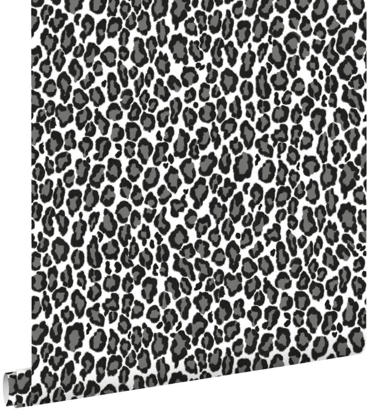 Tapeta ESTAhome pantery czarnymIbiałym 53 cm x 10.05 m - 1 rol.
