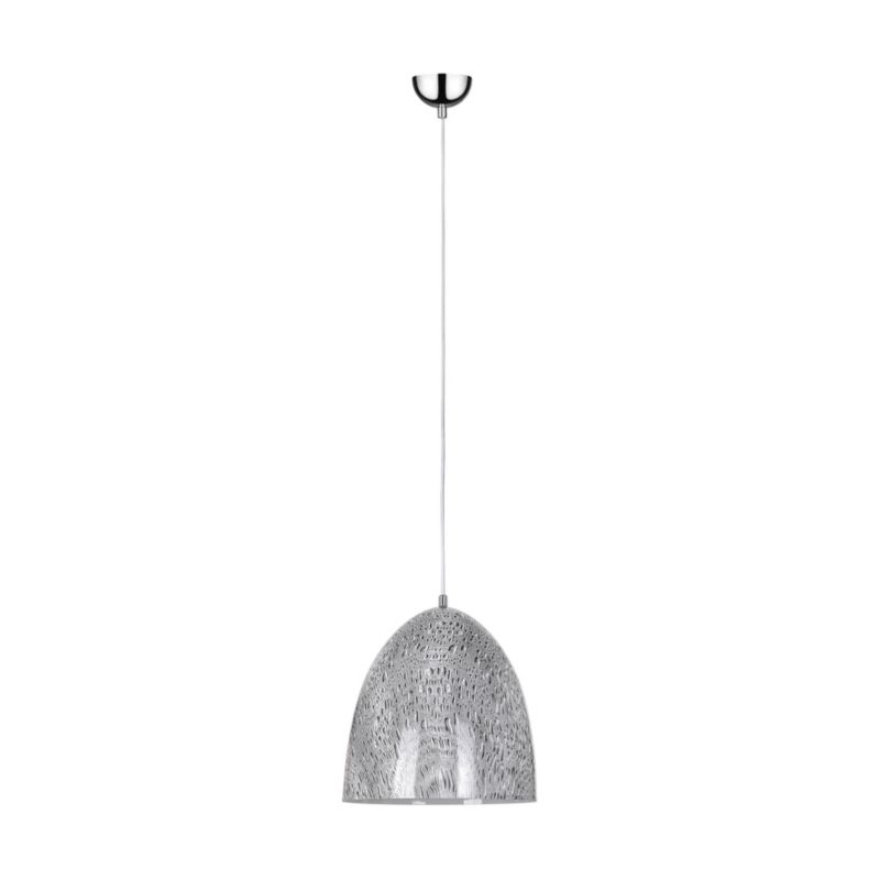 Lampa Wisząca SPOT Light 1xE27 60W Klasyczne Połączenie Bieli, Szarości i Czerni od Polskiego Producenta 1szt.