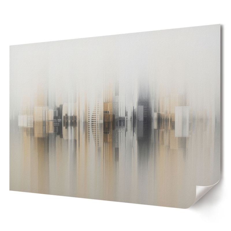 Plakat na ścianę Wallfluent Format A1 Abstrakcja malowana Kolektyw Blue Horizon 1 szt.