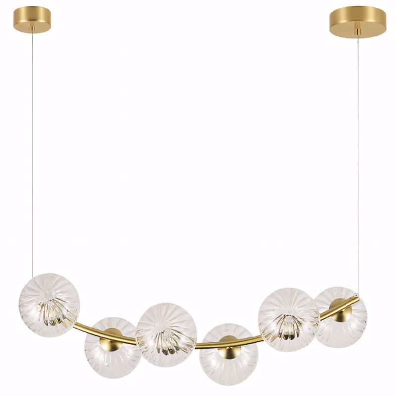 Lampa Sufitowa Wisząca Toolight G133-6Cp Złoty 1Szt