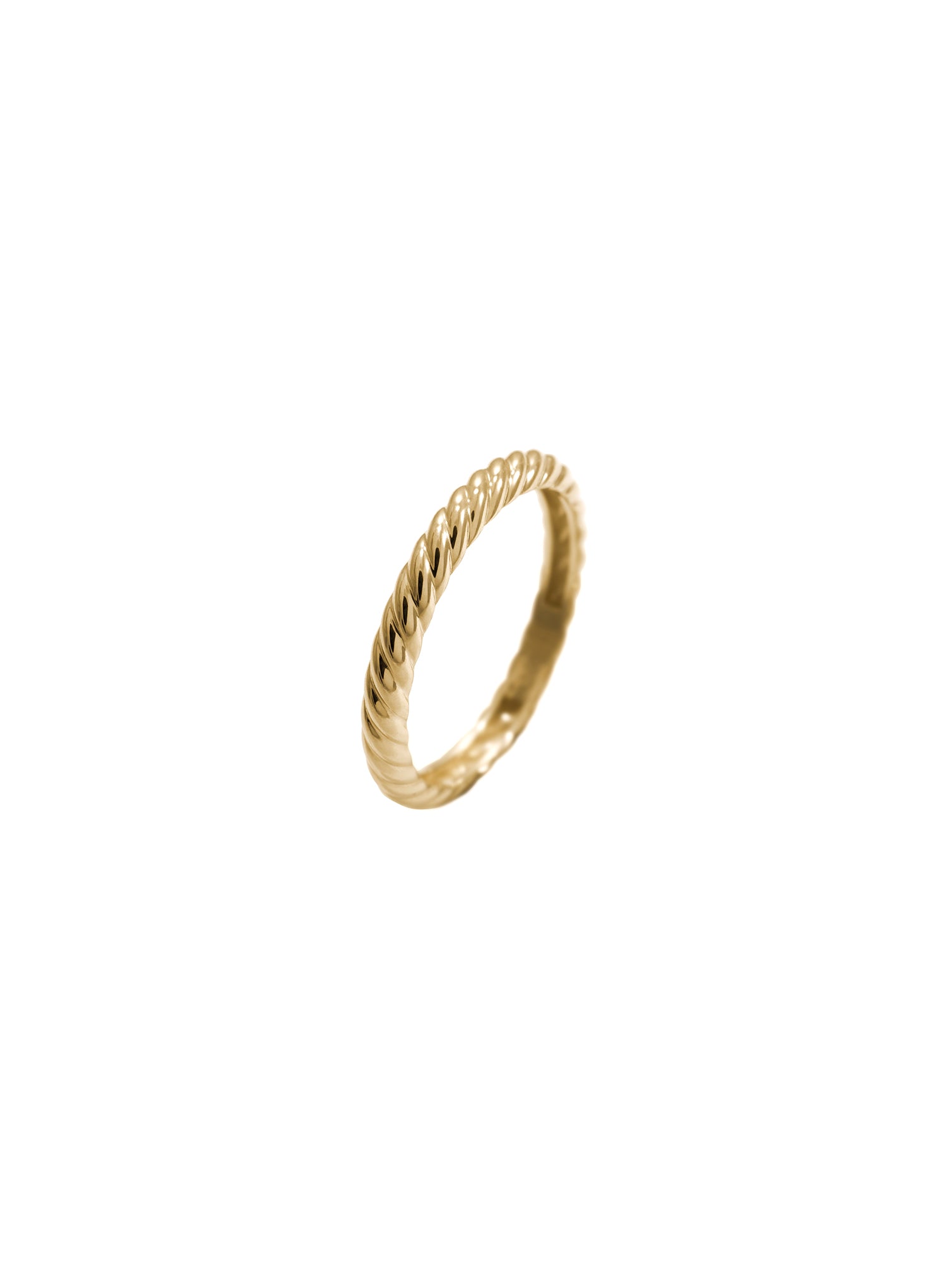 Anti Ring N°1 - pleciony cienki pierścionek, 10