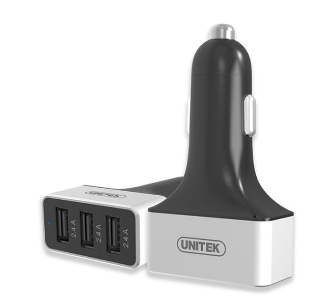 UNITEK Ładowarka sam 3xUSB 7,2A 3x2,4A - Henryx24