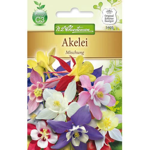 1 szt, Orlik (Aquilegia), mix kolorow - Nasiona: Ilość w opakowaniu: 150 szt.