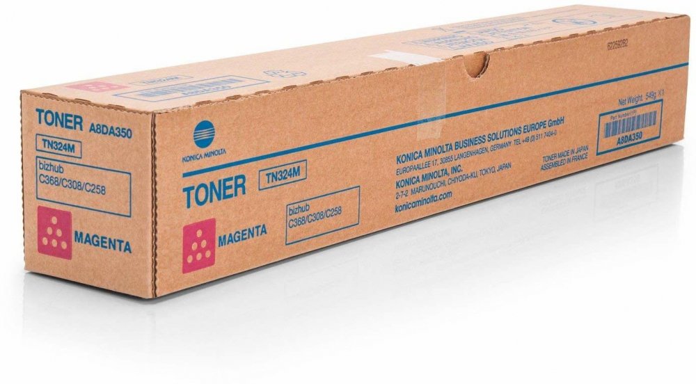 Toner Konica Minolta A8DA350 (TN-324), 26000 stron, magenta (purpurowy)