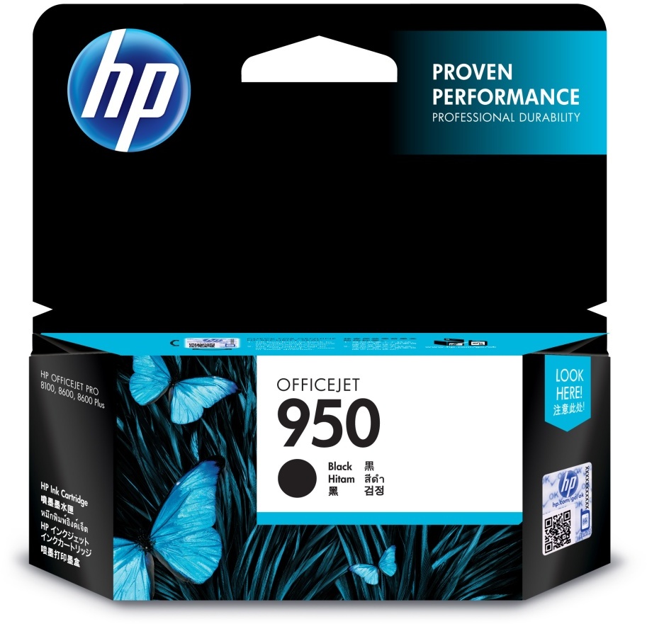 Tusz HP 950 (CN049AE), 1000 stron, black (czarny)