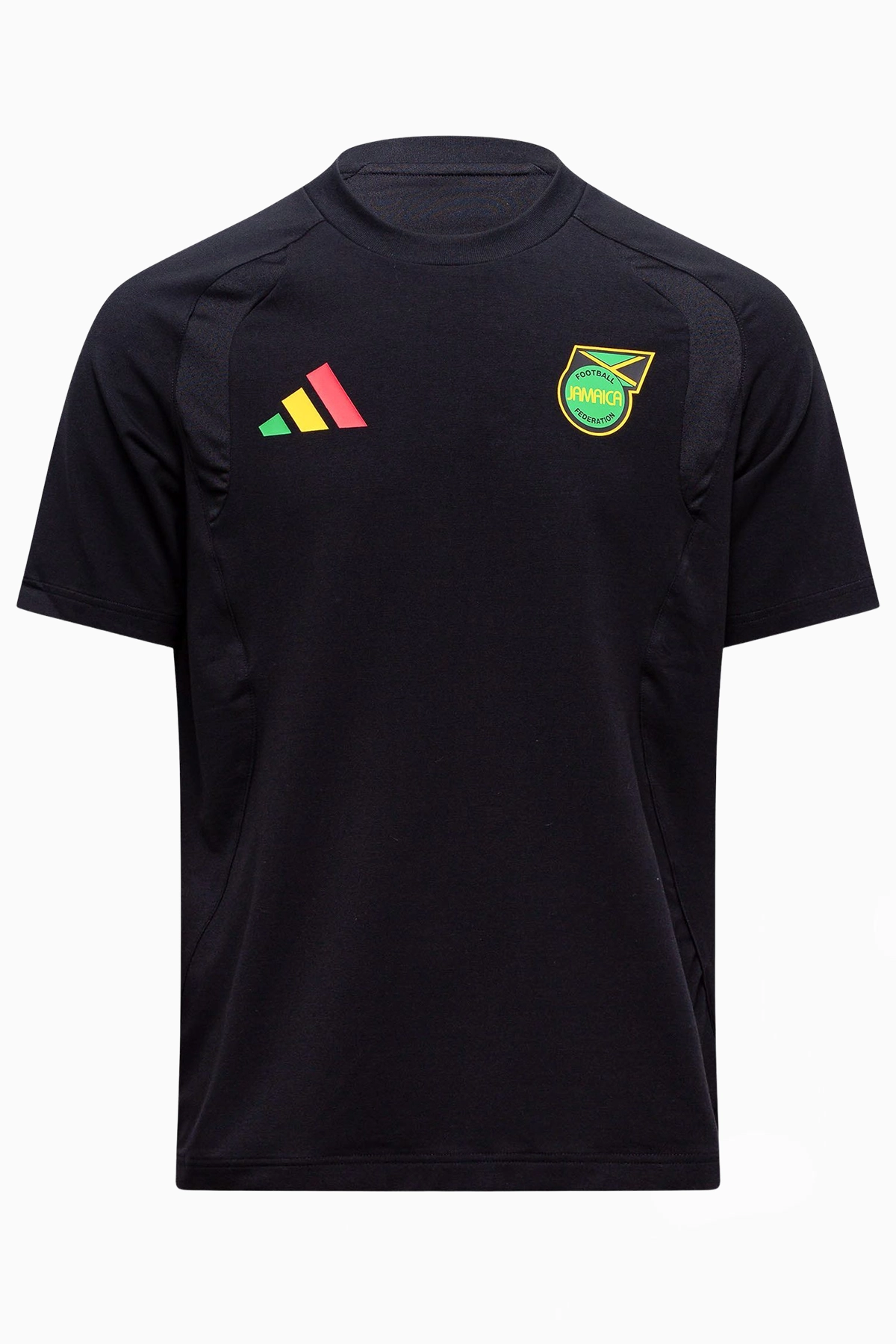 Koszulka Reprezentacji Jamajki adidas 2026 Tiro Travel - Czarny
