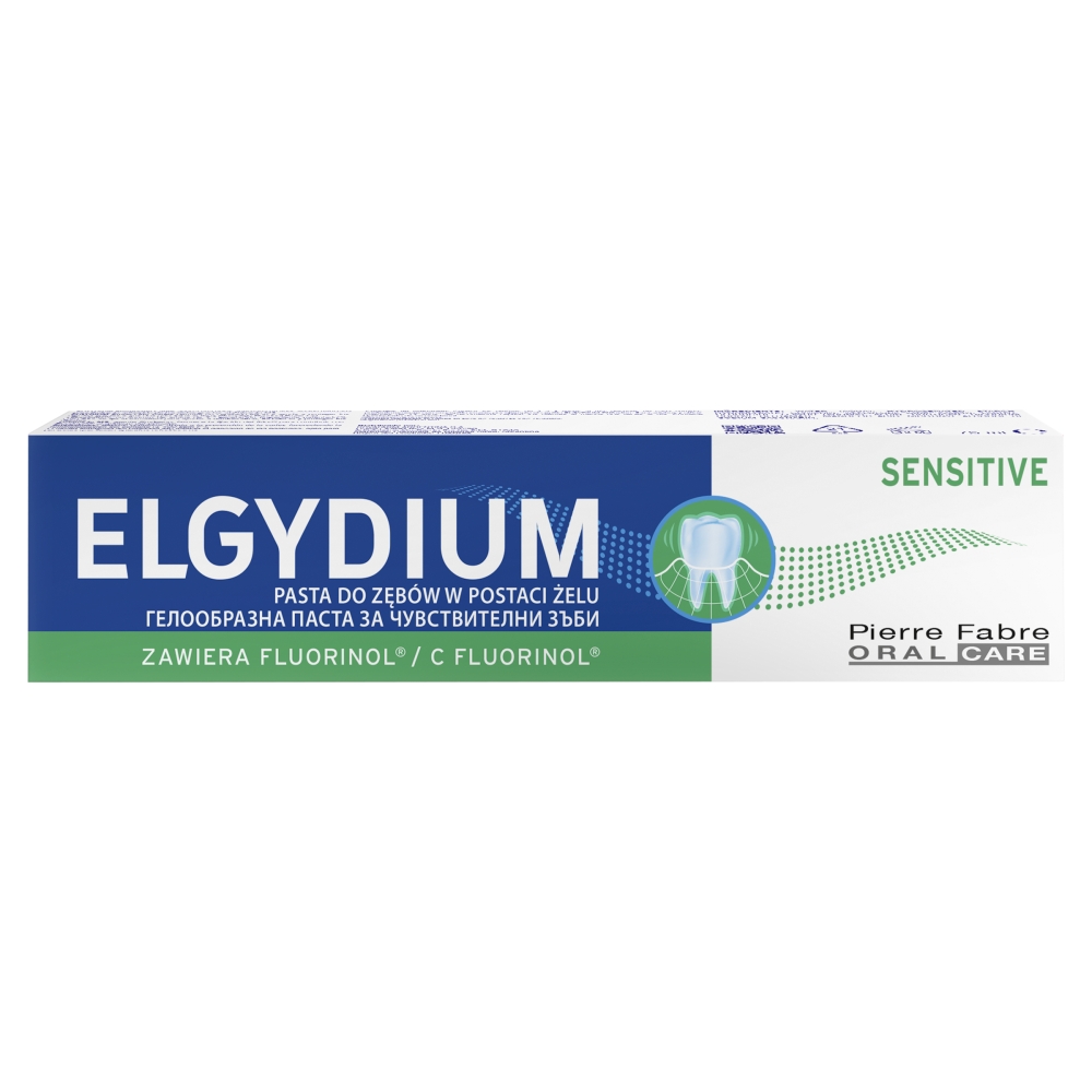 Elgydium sensitive - pasta do zębów wrażliwych, 75 ml