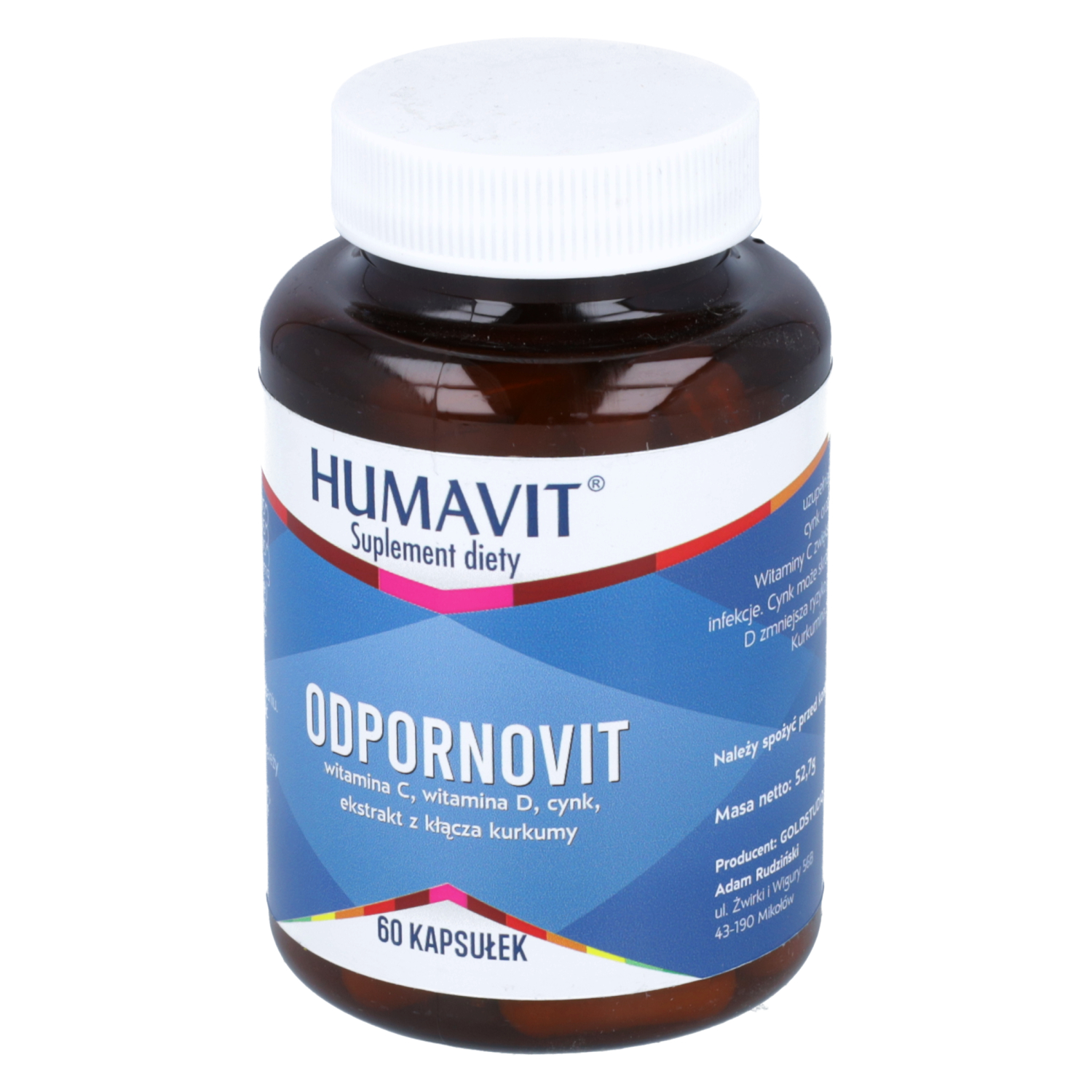 Humavit, odpornovit, 60 kapsułek