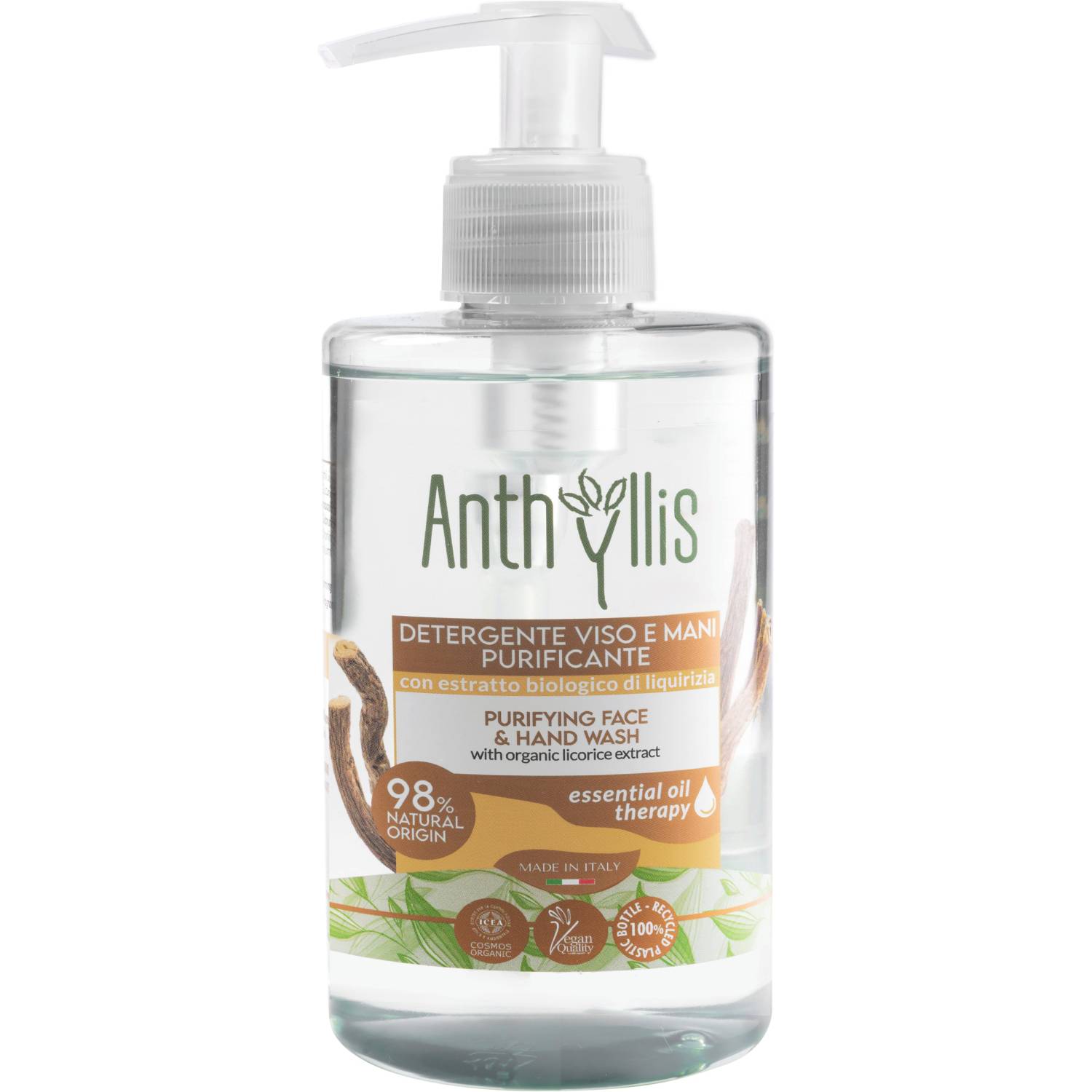 Anthyllis - żel oczyszczający do twarzy i rąk, 300 ml