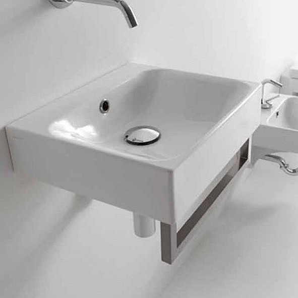 Kerasan Cento reling do umywalki 37,5 cm chrom 911501