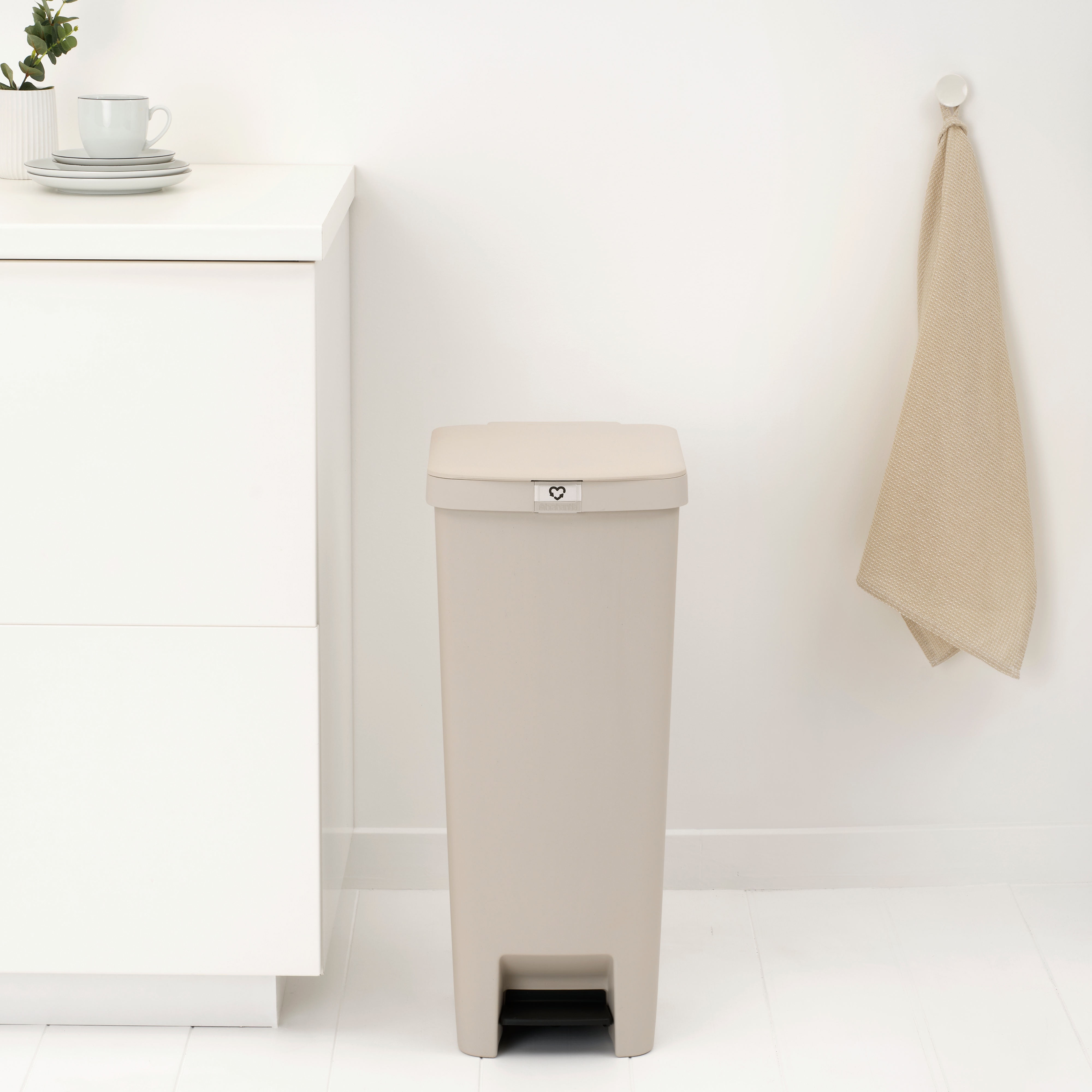 Brabantia StepUp sortownik na odpady 40 l beżowy 251849
