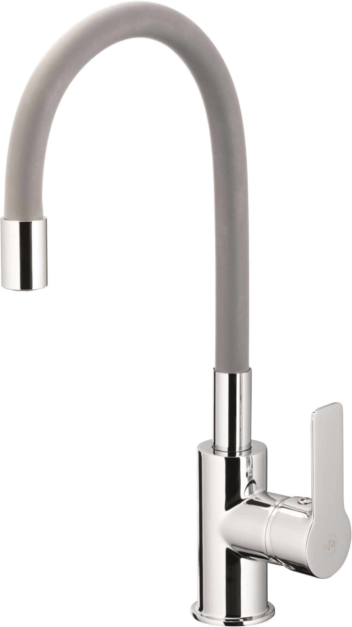 KFA Armatura Rumba bateria kuchenna stojąca chrom/szary 6553-915-63