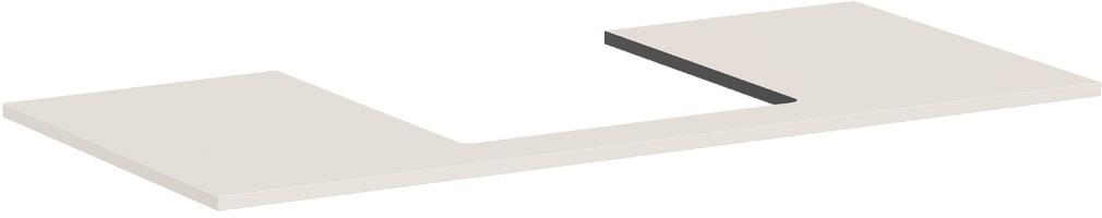 Hansgrohe Xilesa E blat naszafkowy 118x55 cm piaskowy 54271780
