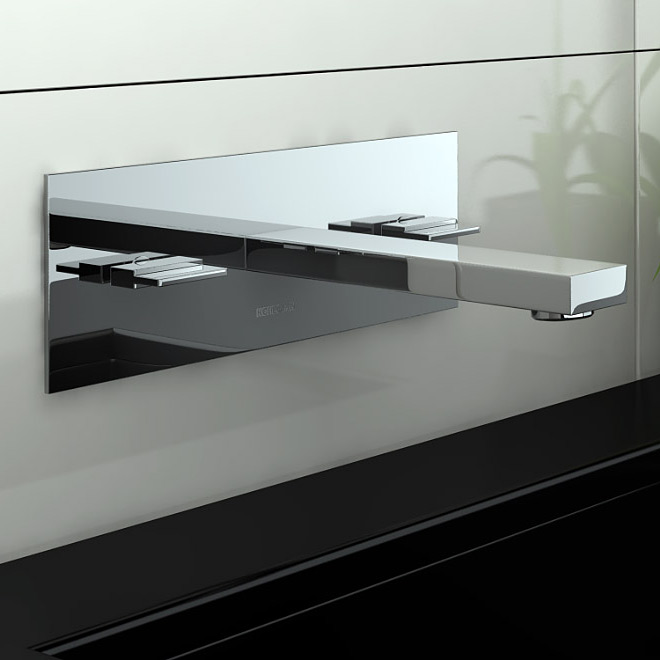 Kohlman Excelent bateria umywalkowa podtynkowa chrom QW198H