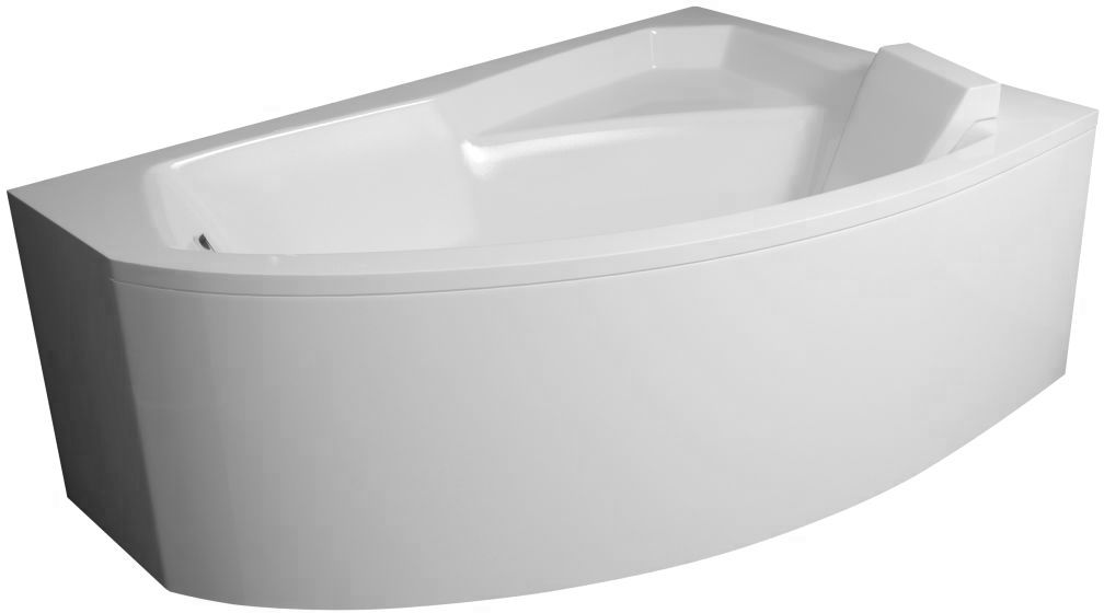 Besco Rima obudowa do wanny 160 cm prawa/lewa biała OAR-160-NS