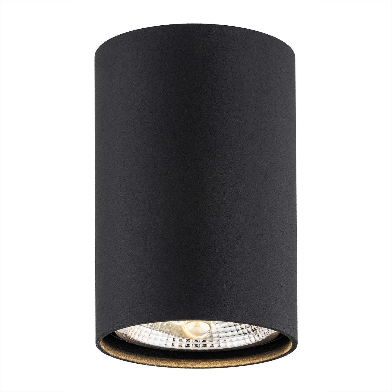 Argon Tubo lampa podsufitowa 1x12 W czarna 4909BZ