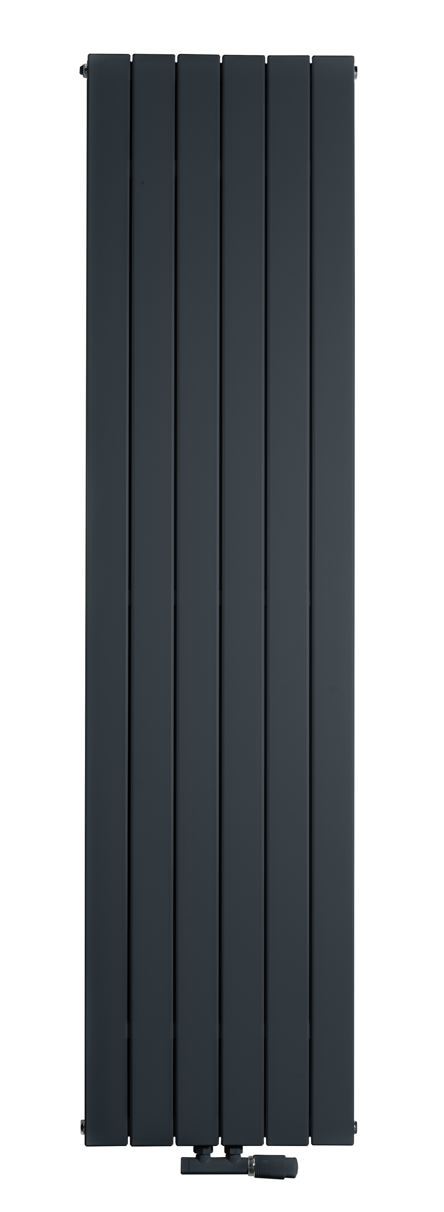 Luxrad Niagara Pojedyncza grzejnik dekoracyjny 200x59,5 cm podłączenie dolne antracyt NIA20005957016ZDC