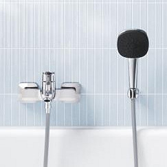 Grohe Dice bateria wannowo-prysznicowa ścienna chrom 1018720000 - Wysyłka w 24h
