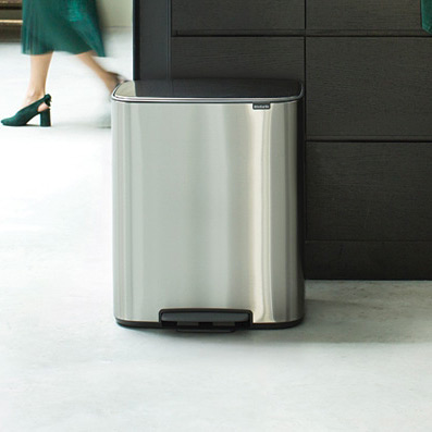 Brabantia Bo pojemnik na odpady 60 l pedałowy stal mat FPP 211461