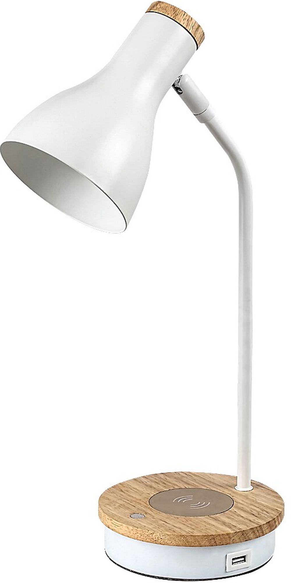 Rabalux Mosley lampa biurkowa1x25 W biały mat 74001