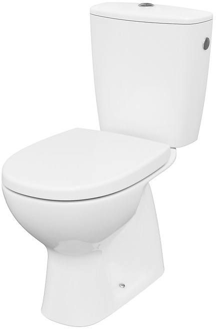 Cersanit Arteco miska WC kompakt CleanOn z deską wolnoopadającą biała K667-075 - Wysyłka w 24h