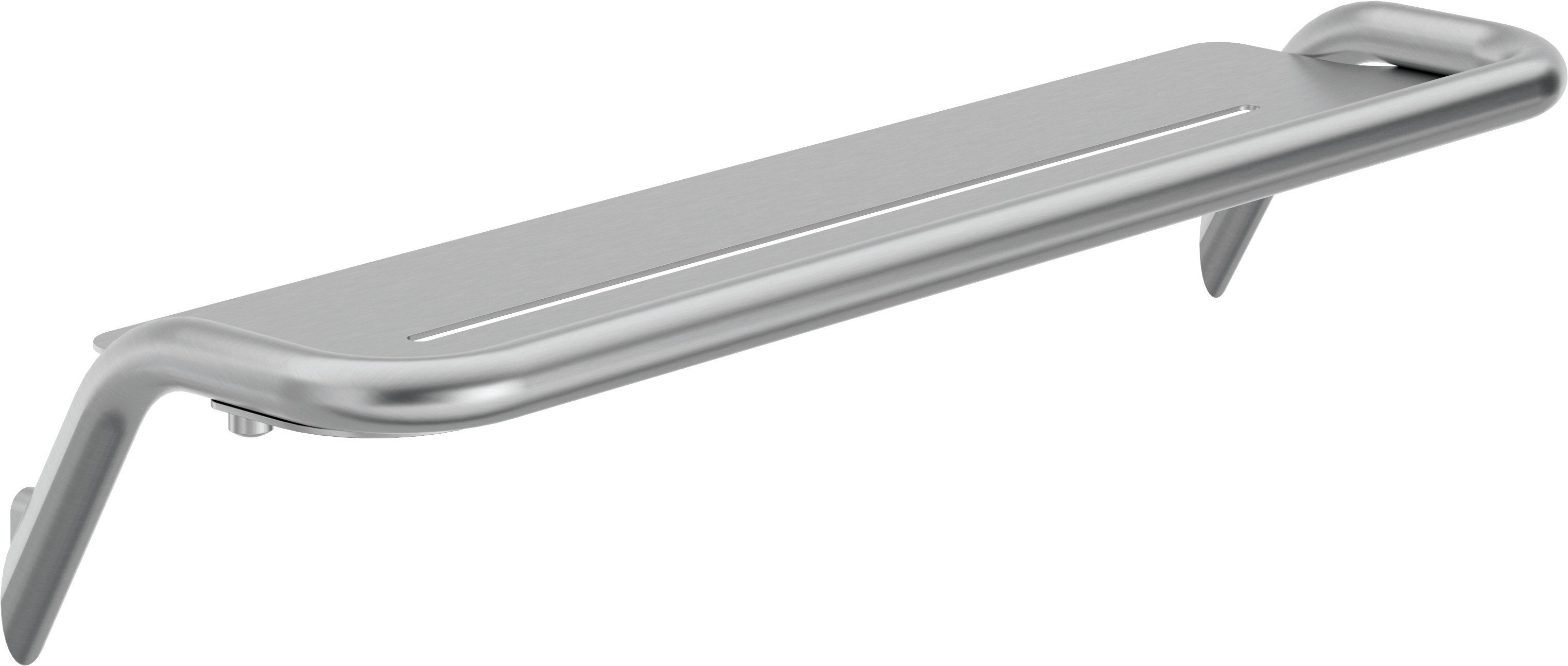 Deante Silia półka łazienkowa 43.6 cm stal szczotkowana ADIF511 - Wysyłka w 24h