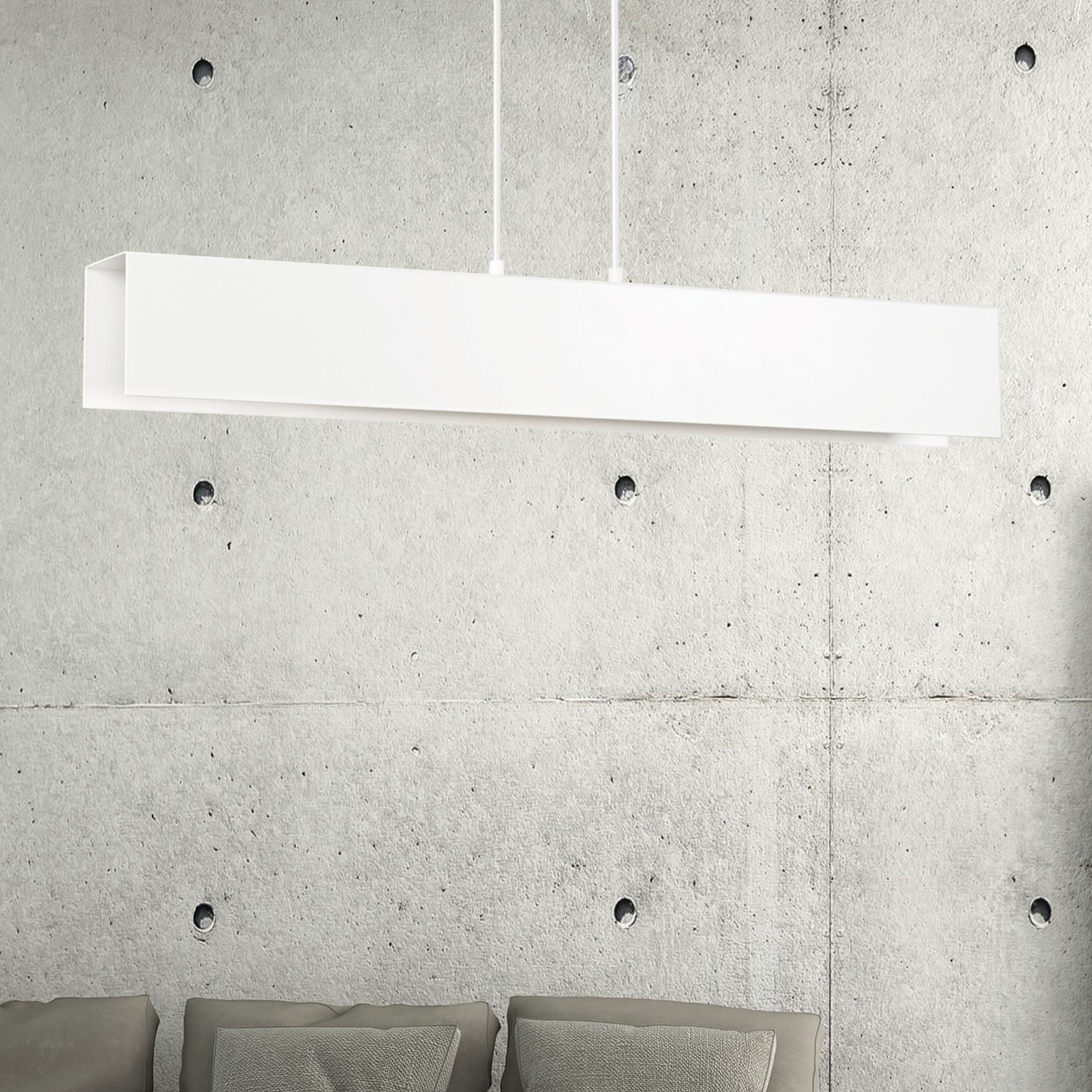Emibig Gentor lampa wisząca 3x15 W biała 673/3