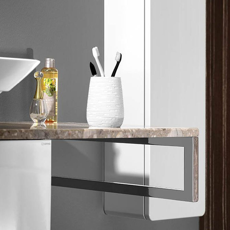 Sapho wspornik pod blat chrom 30390