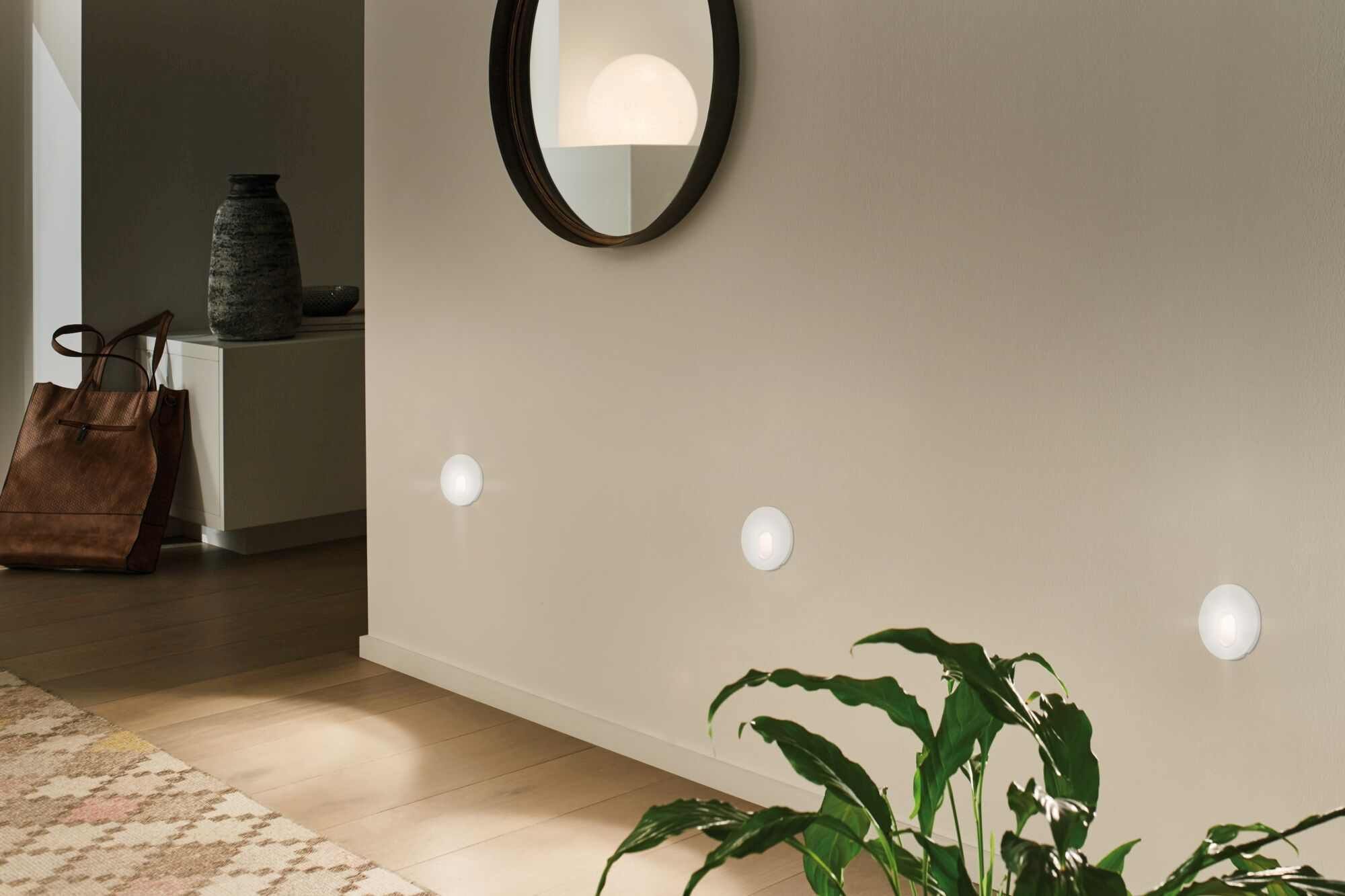Paulmann Wall LED lampa przypodłogowa 1x1,1 W biała 92924