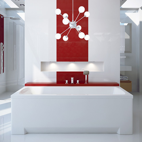 Besco Optima wanna prostokątna 170x70 cm biała #WAO-170-PKP