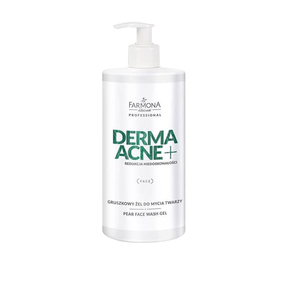 Gruszkowy żel do mycia twarzy Farmona Dermaacne+ 500 ml