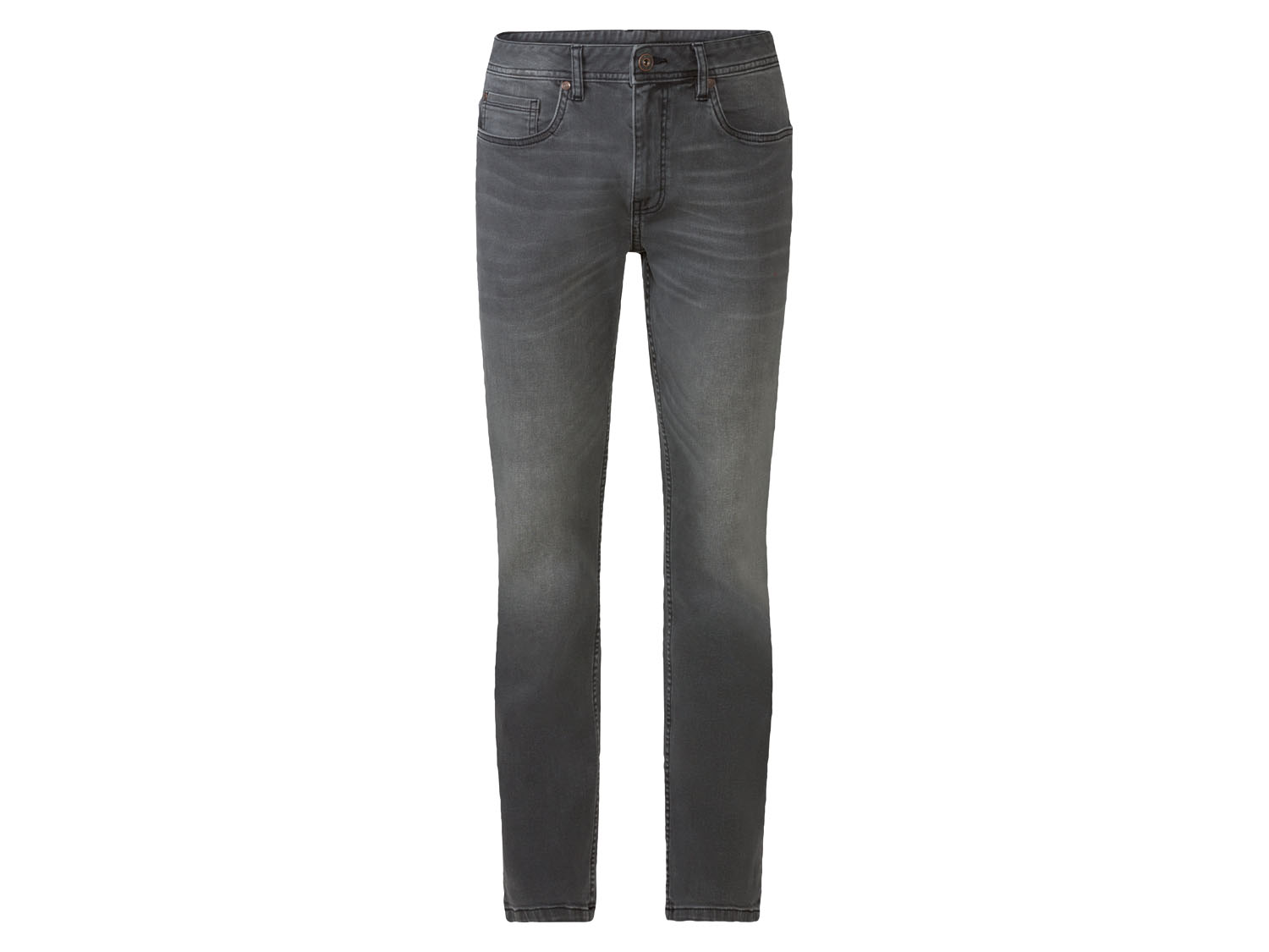 Livergy Jeansy męskie slim fit Szary, 50 34/32