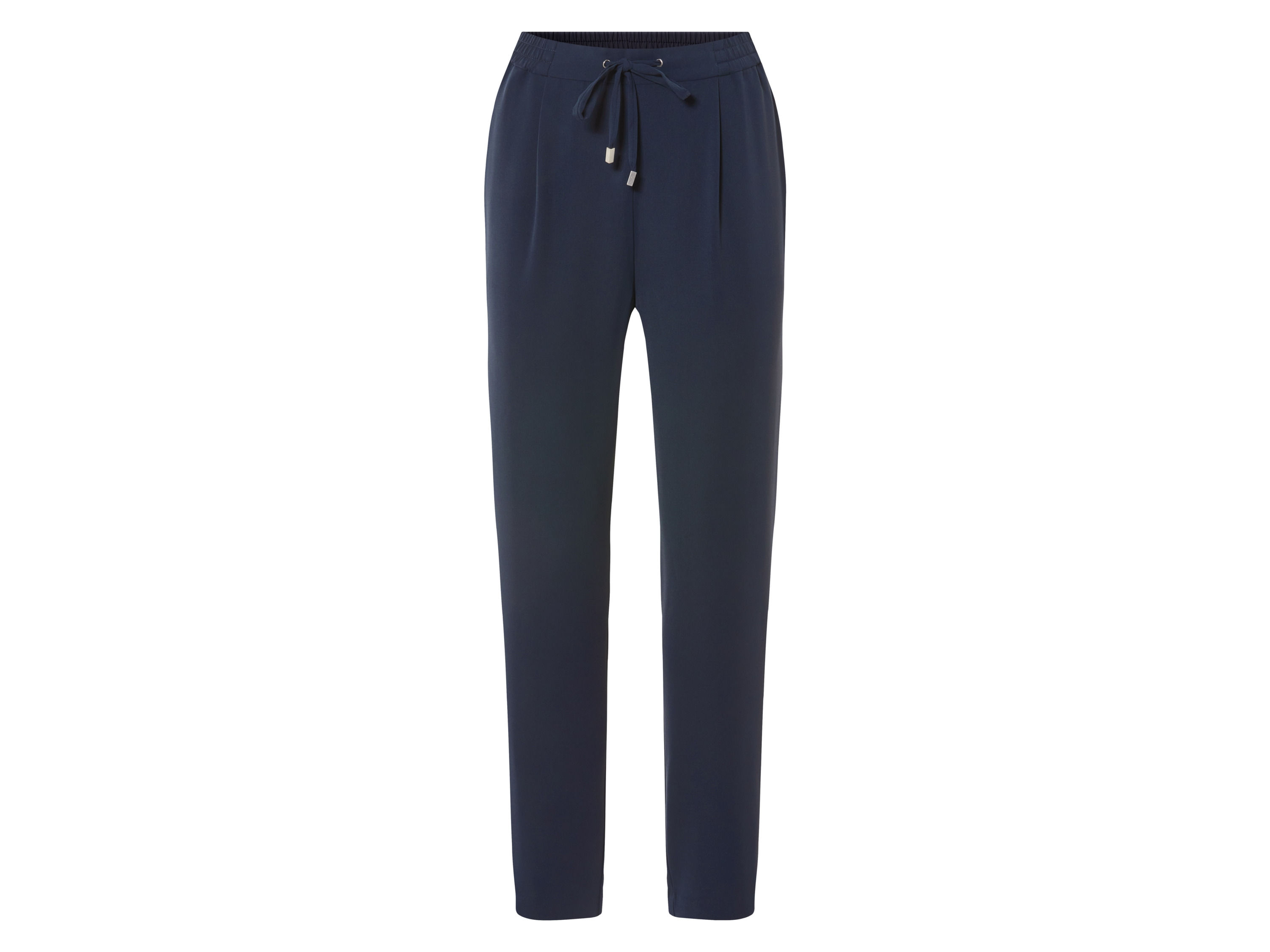 esmara Spodnie 7/8 damskie Straight fit Granatowy, 46