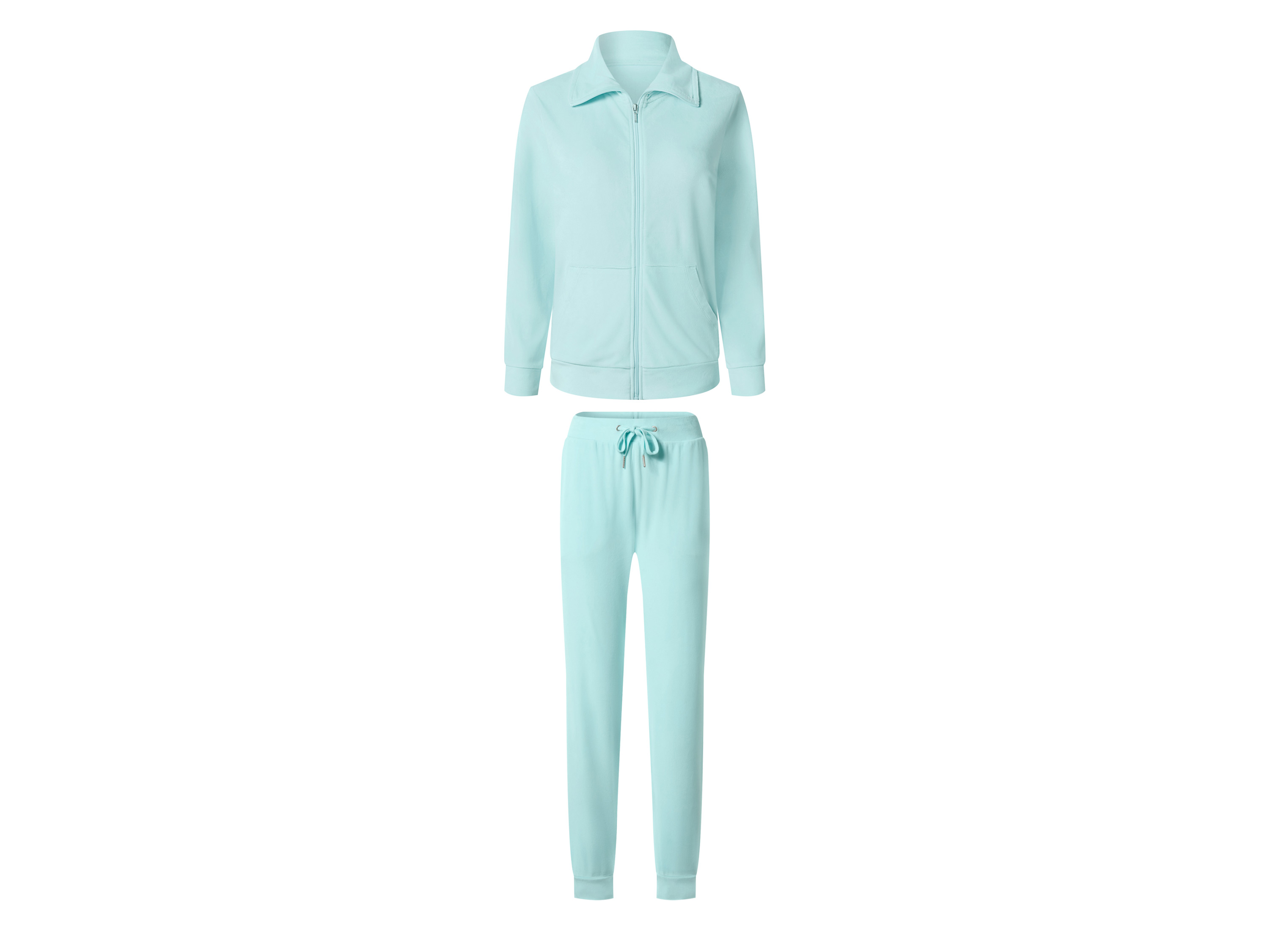 esmara Dres welurowy damski Niebieski, S 36-38
