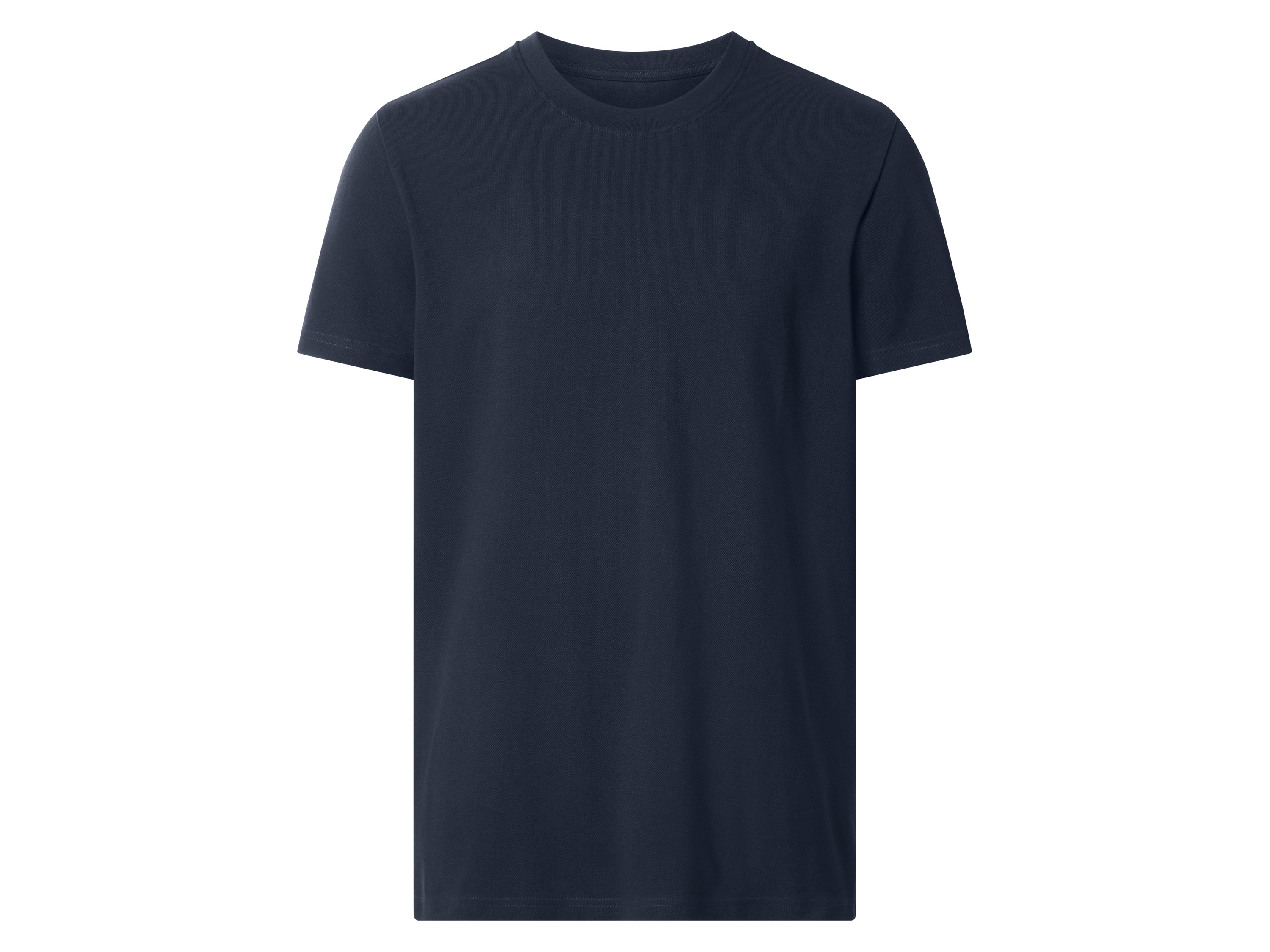 esmara Men T-shirt męski z bawełny Granatowy, L 52-54