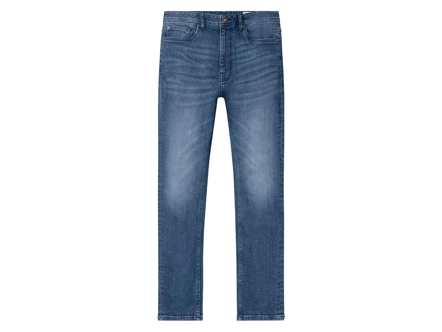 Livergy Jeansy męskie Slim Fit z bawełną Niebieski, 46 30/34