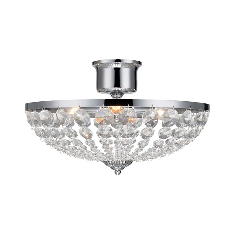 Darmowa Dostawa - Lampa podsufitowa 3x40 W chrom Markslöjd Gränsö 105316