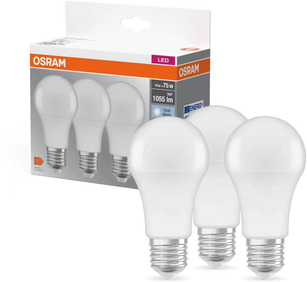 Darmowa Dostawa - Żarówki LED Multipack 3x10 W 4000 K e27 Osram LED Lamps 4058075819573