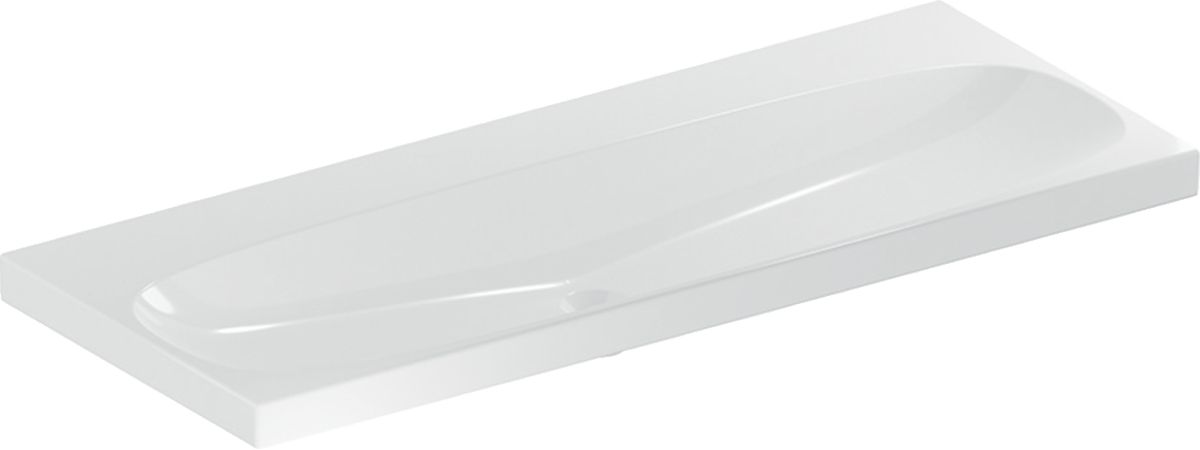 Darmowa Dostawa - Umywalka 120x48 cm prostokątna meblowa biała Geberit Acanto 501880008
