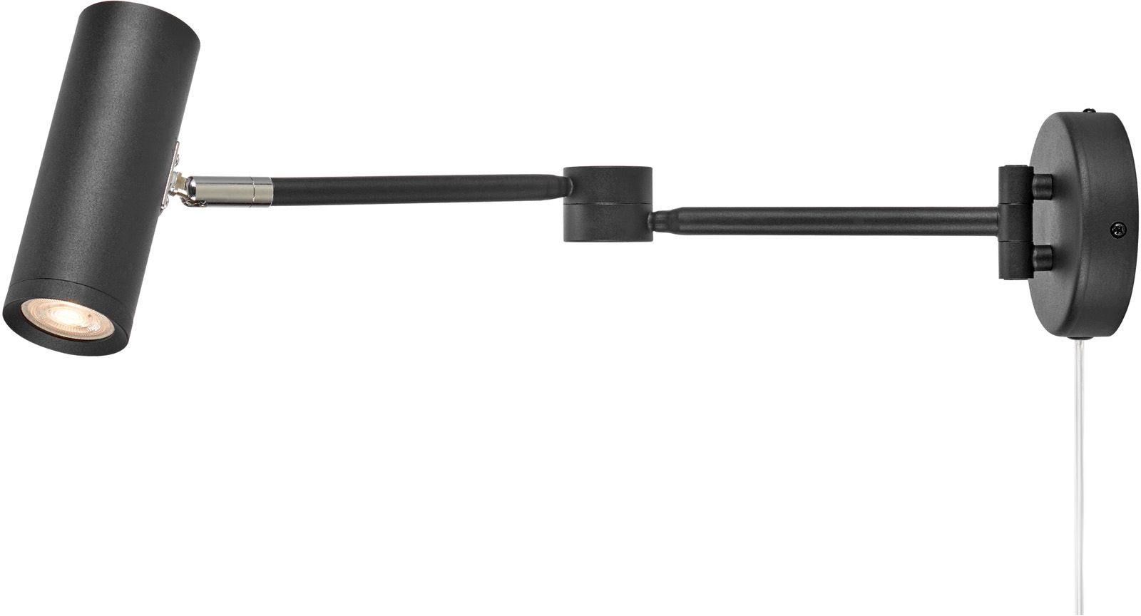 Darmowa Dostawa - Kinkiet 1x4.9 W czarny Markslöjd Arlo 109181