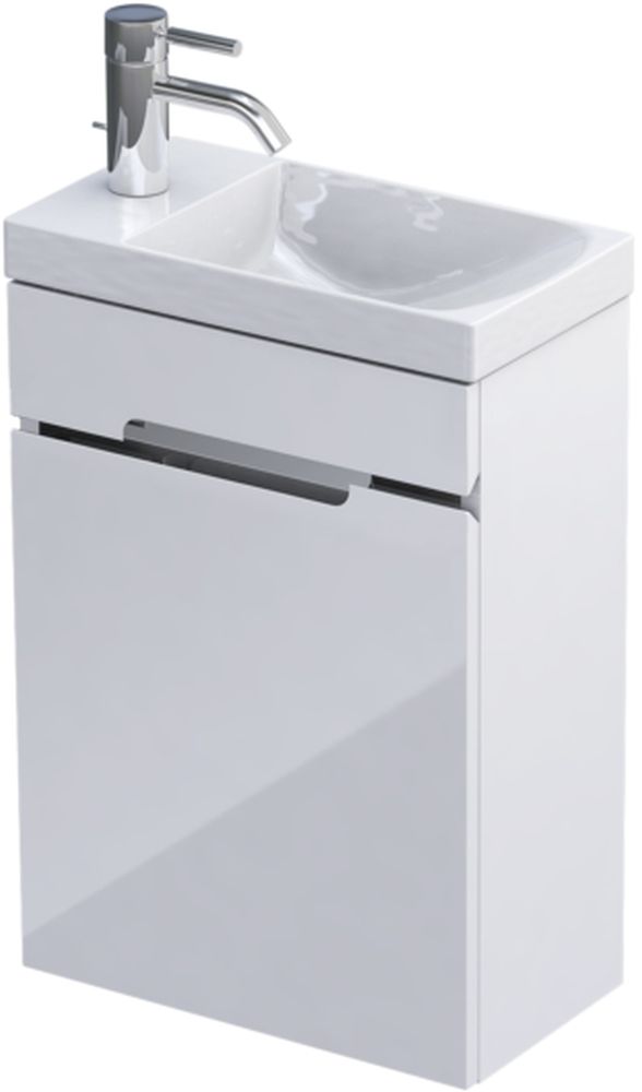Darmowa Dostawa - Umywalka z szafką 40 cm białą Oristo Silver Uni OR33ZD1D401C