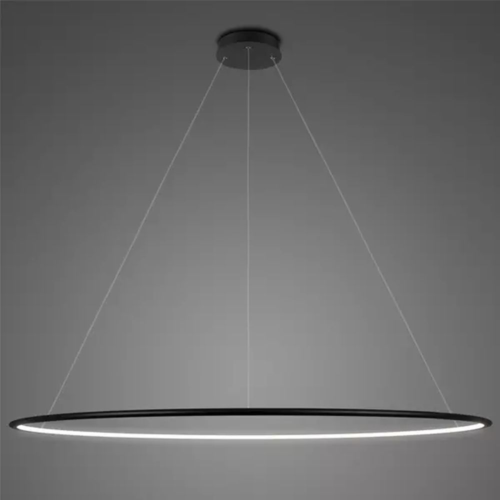 Darmowa Dostawa - Lampa wisząca 1x87 W czarna Altavola Design Ledowe Okręgi LA073P230in3kwhite