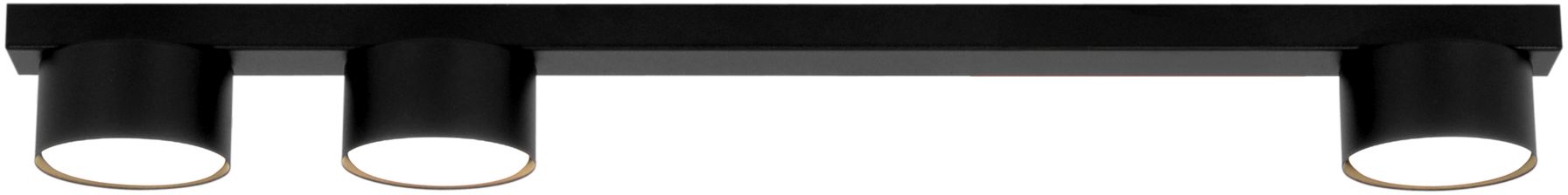 Darmowa Dostawa - Lampa podsufitowa 3x10 W czarna Kaja Cruz K5531