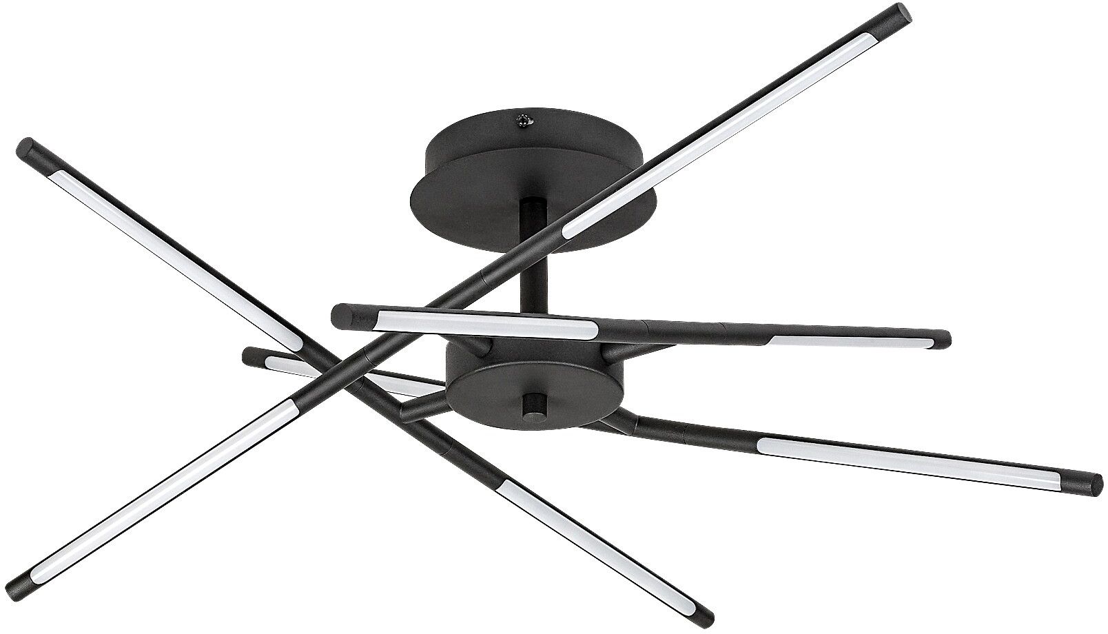Darmowa Dostawa - Lampa podsufitowa x30 W biała-czarna Rabalux Henli 71056