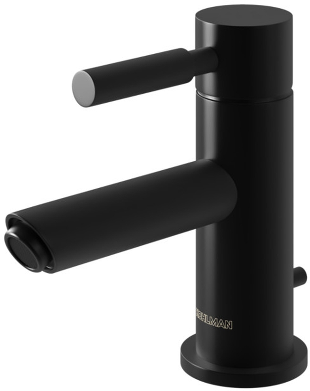 Darmowa Dostawa - Bateria umywalkowa stojąca czarna Kohlman Roxin Black QB100RB