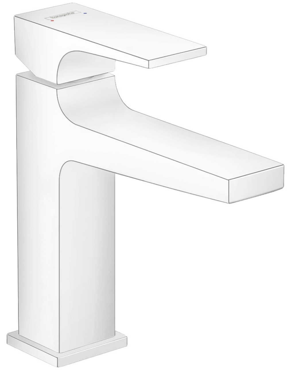 Darmowa Dostawa - Bateria umywalkowa stojąca biała Hansgrohe Metropol 32507700
