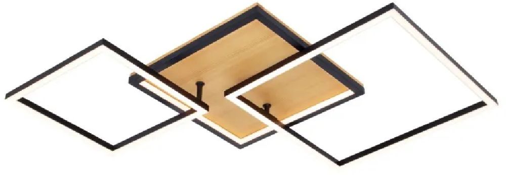 Darmowa Dostawa - Lampa podsufitowa 2x38 W czarna Italux Noris PLF8273838WWO