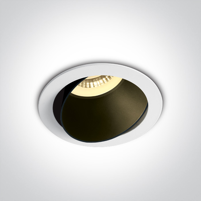 Darmowa Dostawa - Lampa do zabudowy 1x10 W biały One Light Vitali 11105MWB