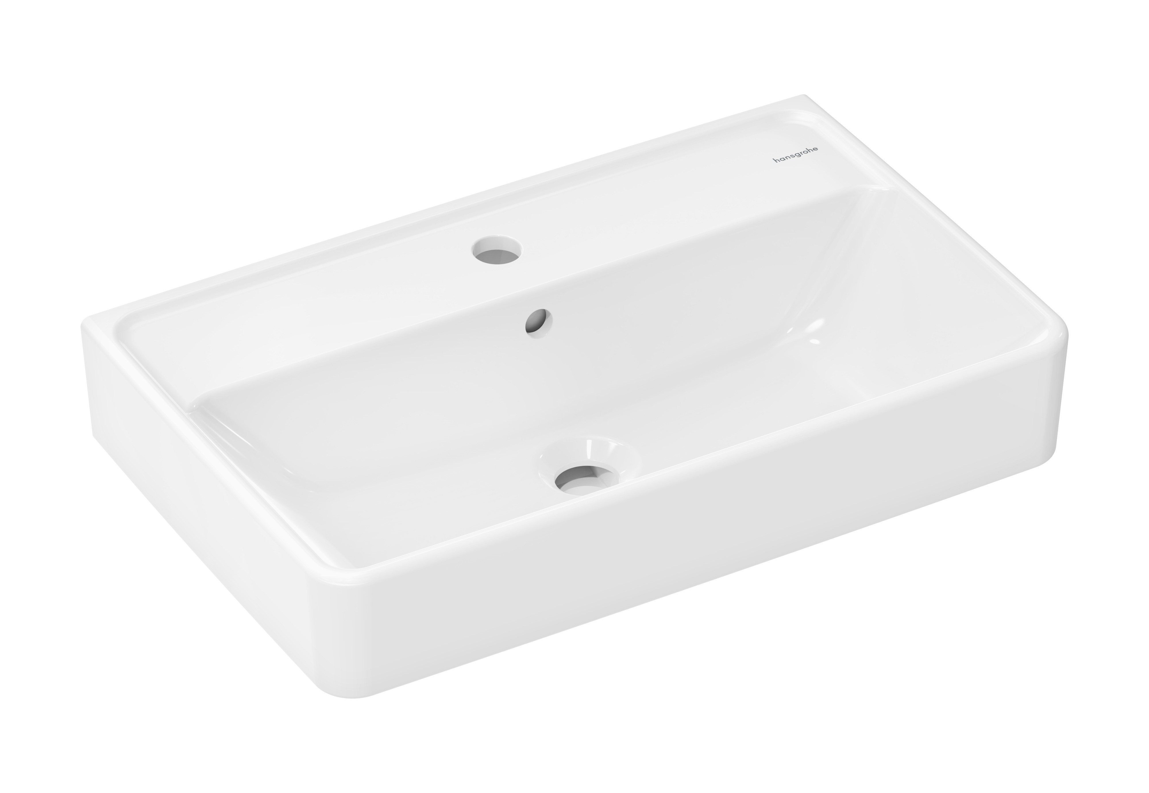 Darmowa Dostawa - Umywalka 60x37 cm prostokątna ścienna biała Hansgrohe Xanuia Q 60213450
