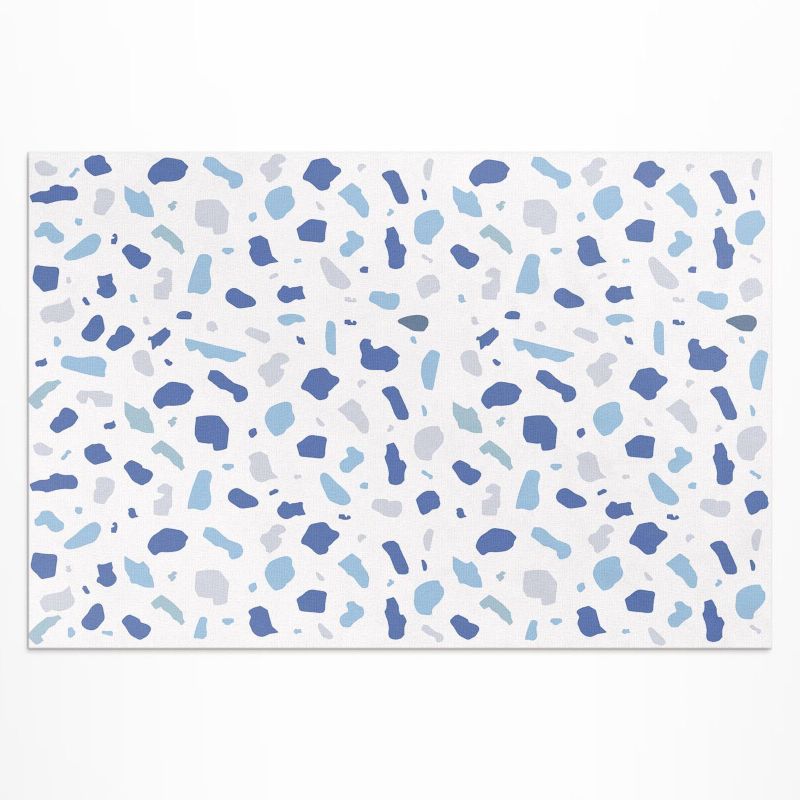 Dywan Winylowy Z Nadrukiem Wallfluent 140x210 cm Ilustracja gresu ozdobny wzór kamienny 1 szt.
